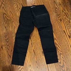 Old Navy black chino pants